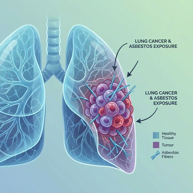 Lung Cancer Illustration